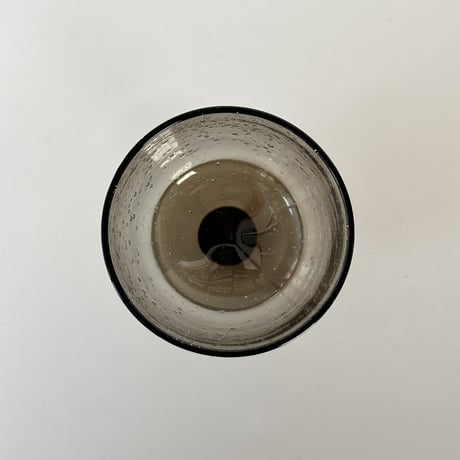 smoke-brown bubble glass 70s Europe
