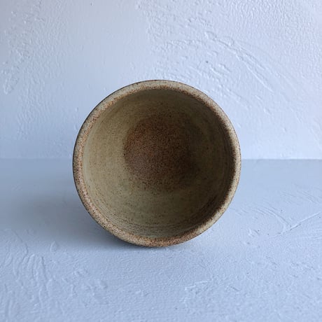 Goblet ceramic clay 70s