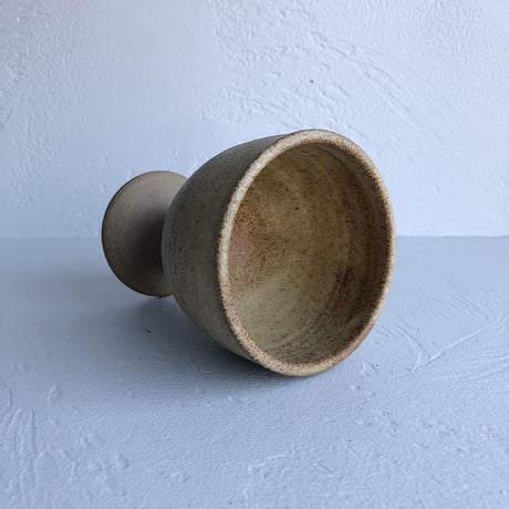 Goblet ceramic clay 70s