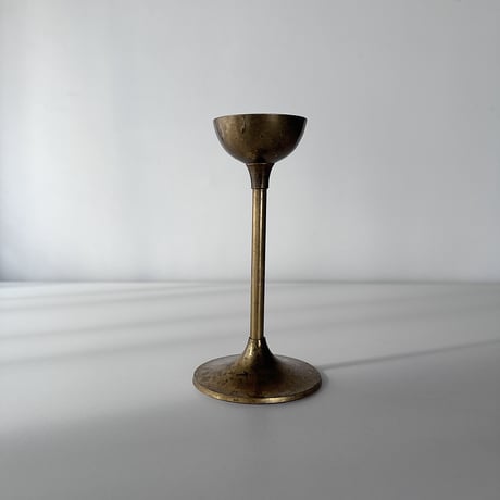 Candle holder brass SMALL  60s
