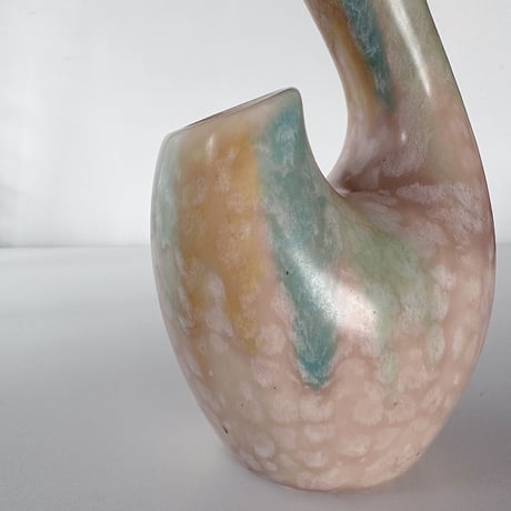 Rainbow abstract vase England 50s