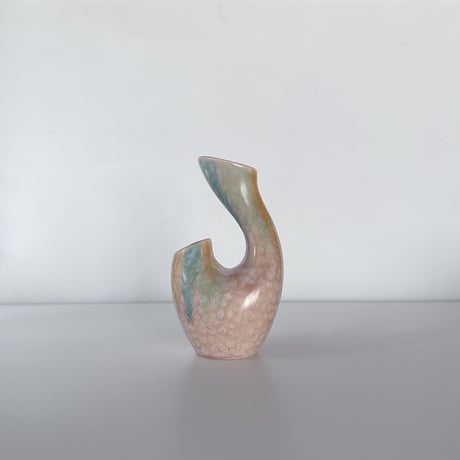 Rainbow abstract vase England 50s