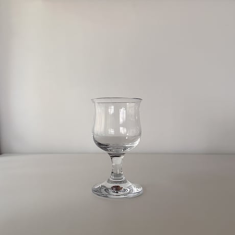 Holmegaard ship wine glass Denmark 70s