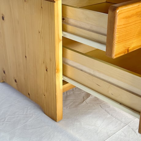 Charlotte Perriand night table with drawers 60s
