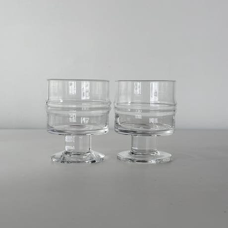 glass with ring Finland 70s