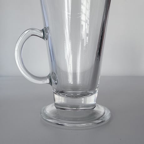 Vintage IRISH latte glass 80s