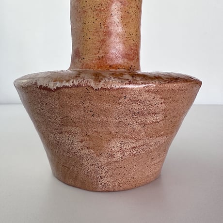 Studio Pottery ceramic vase 60s