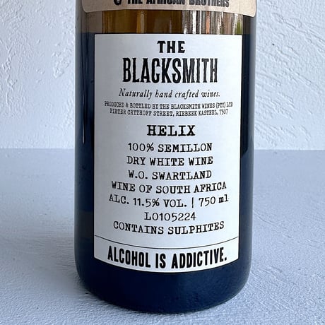 <WHITE> Helix Semillon 2021  / THE BLACK SMITH