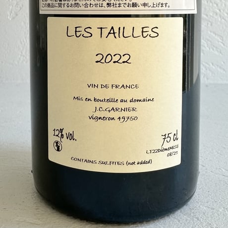 <RED> Les Tailles 2eme mise 2022 / JC.Garnier