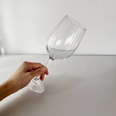 Bourgogne wine glass 80s France
