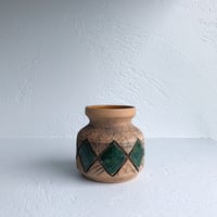 vase Scandinavian pottery 80s