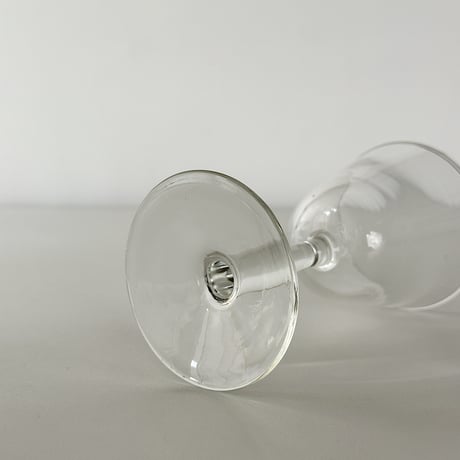 bell shape small glass 60s USA