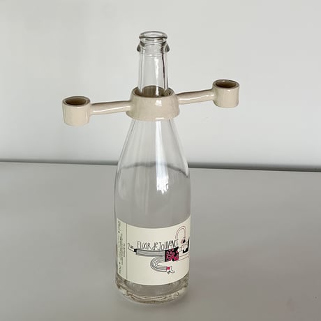 Studio Beurre / 'Odette' candle holder #whiteclay