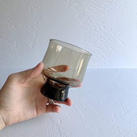 Luminarc 70s smoke glassware <WIDE>
