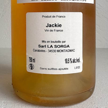 <SPARKLING,WHITE> Jackie 2022 / La Sorga