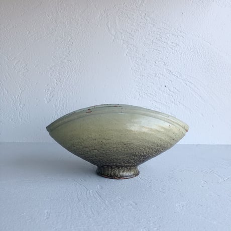 vase clam pot Scandinavian 80s