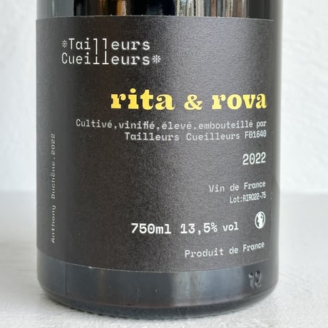 <RED> Rita & Rova 2022 / Tailleurs Cueilleurs