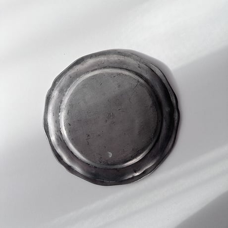 Pewter plate 70s