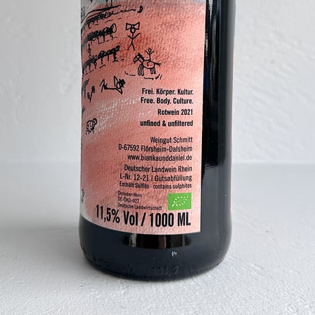 <RED> Frei.Korper.Kultur Trocken Rot 2021(1000ml) / Schmitt