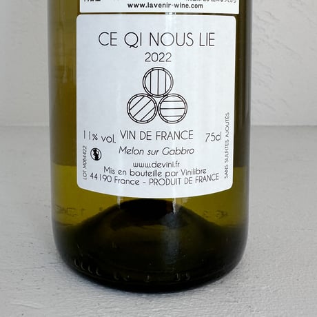<WHITE> Ce Qi Nous Lie 2022 / VINI LIBRE