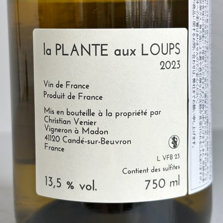 <WHITE> La Plante aux Loups 2023 / Christian Venier