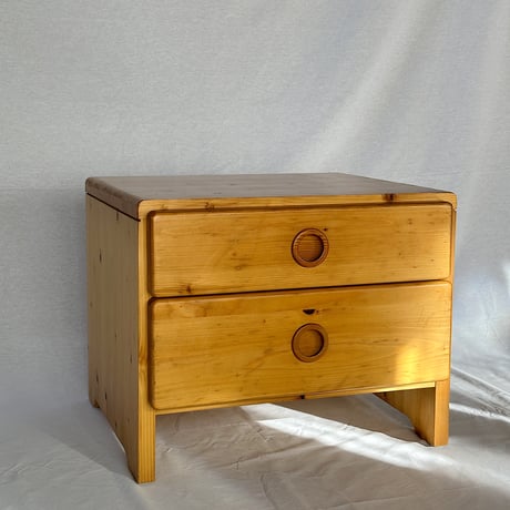 Charlotte Perriand night table with drawers 60s