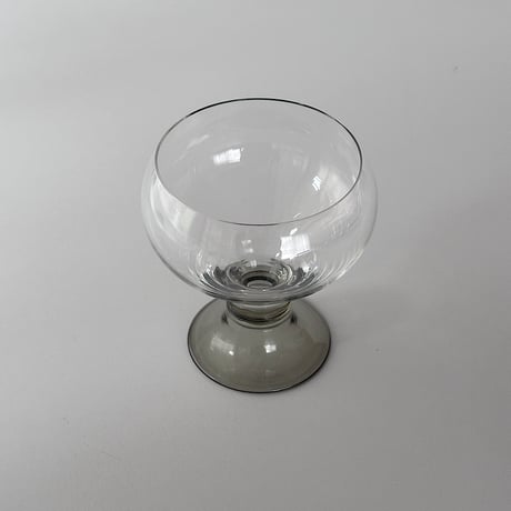 clear & smoke champagne glass Rosenthal Studio Line 80s Germany