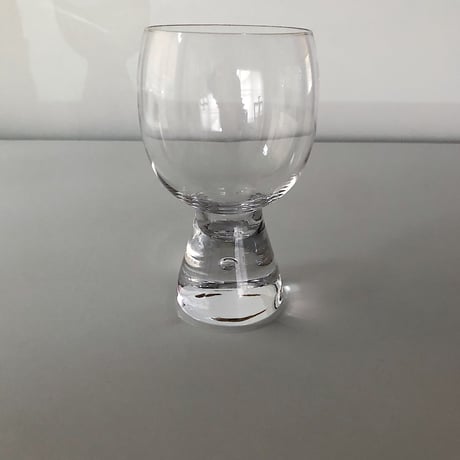 big goblet with bubble on foot