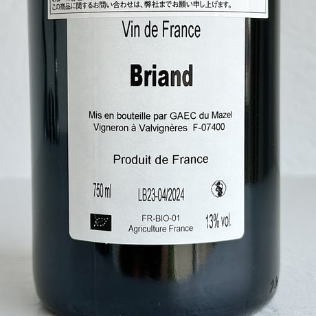 <RED> Briand 2023 / Le Mazel