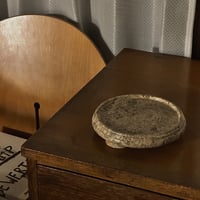 pedestal stone fossil Pakistan 90s