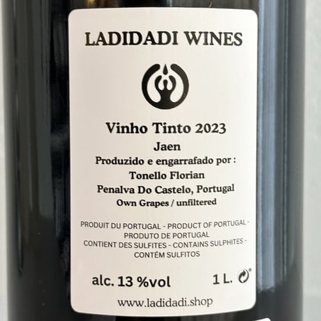 <RED> Ladidadi Wines Mimosa 2023 (1000ml) / LADIDADI WINES
