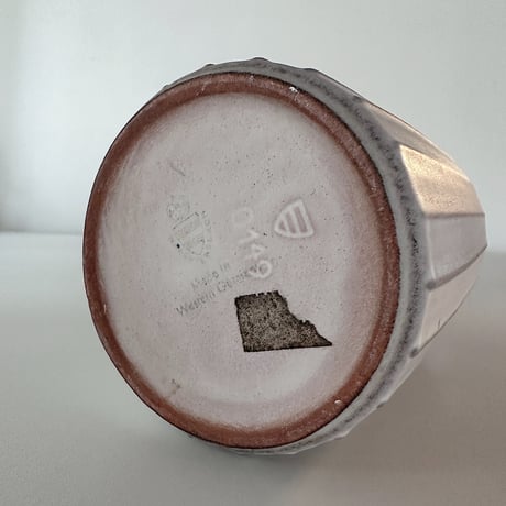 vase White  W.Germany 60s
