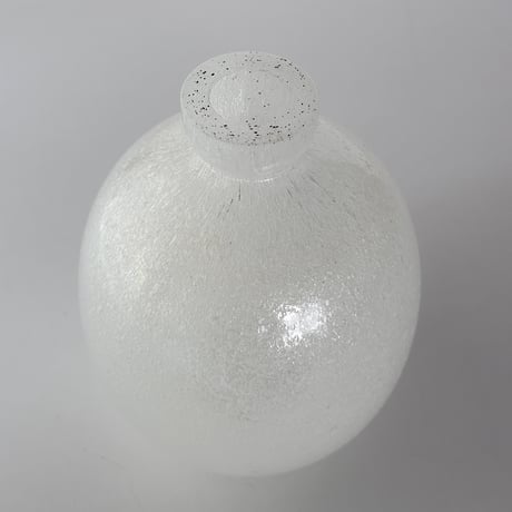 white bubble vase 70s ITALY