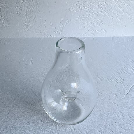 LAN glass vase with hole