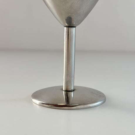 stainless-steel goblet 70s Hong Kong