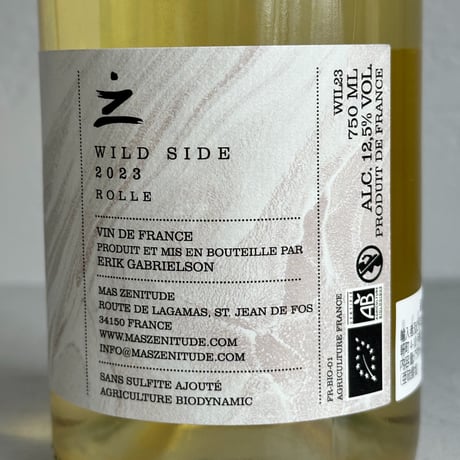 <WHITE> Wild Side 2023 / Mas Zenitude
