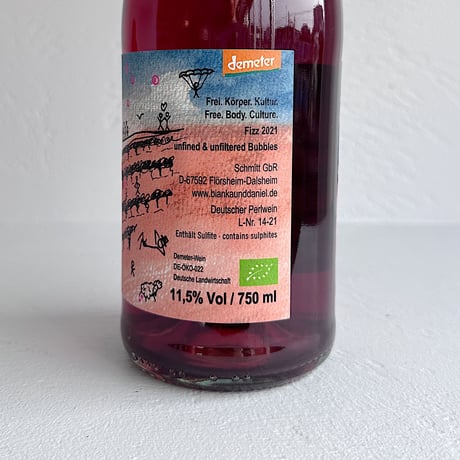 <SPARKLING,ROSE> Frei.Korper.Kultur Rose FIZZ 2021 / Schmitt