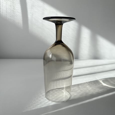 Smoke beer glass Arcoroc 80s