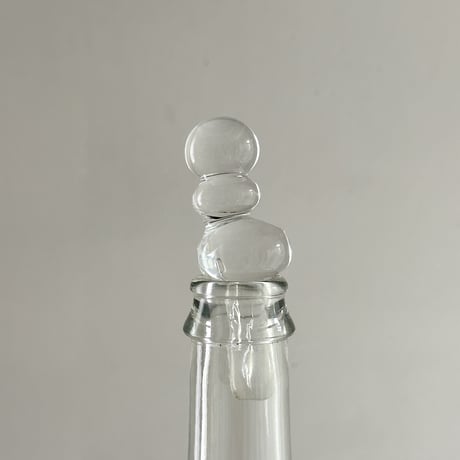 LAN bottle stopper-clear (D)
