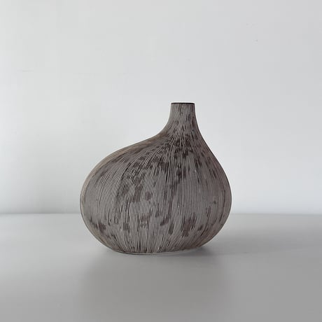 vase bottle gourd studio pottery