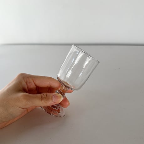 mouth blowned liquor glass 30s France