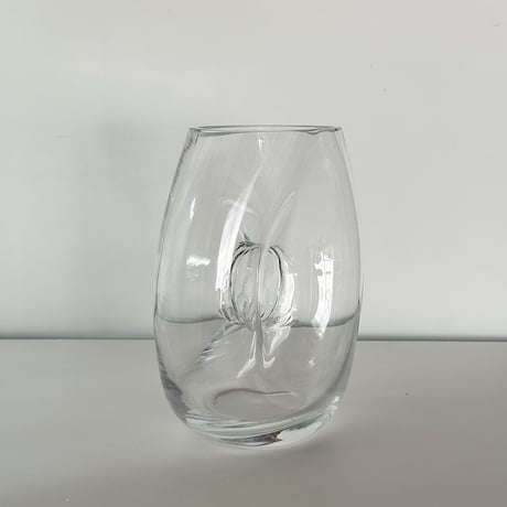 glass vase donut 70s