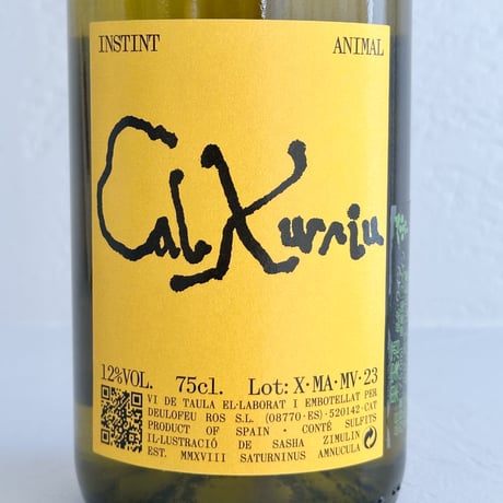 <WHITE> Instint Animal Blanc 2023 / Cal Xurriu