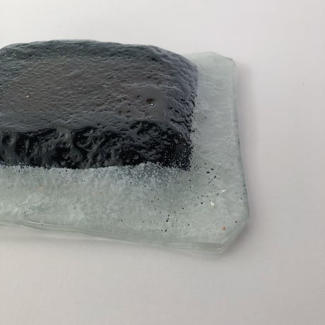 glass tray Israël 30s