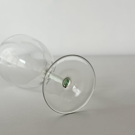 mouth-blown small glass 50s E.Germany