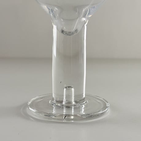 crystal ball glass <LARGE > 60s Germany