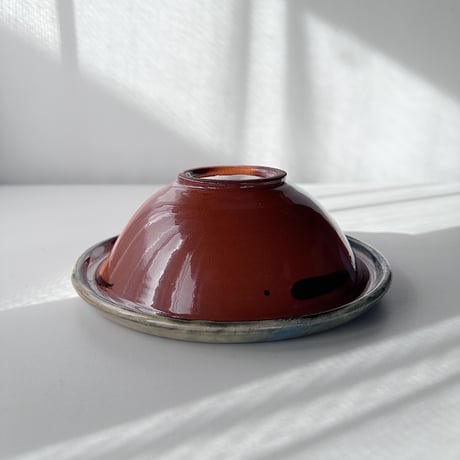 marble terracotta bowl French