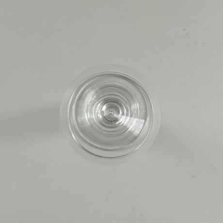crystal ball glass <SMALL > 60s Germany