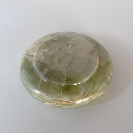 olive-green ashtray 70s Europe
