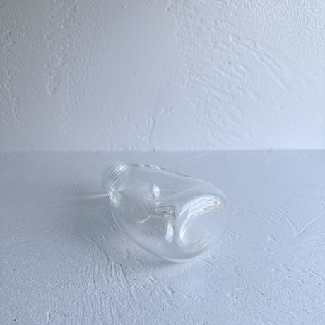 LAN glass vase with hole